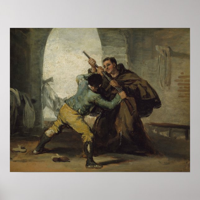 Francisco Goya - Friar Pedro Wrests of the Gun Poster (Framsidan)