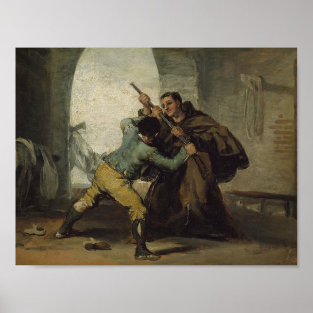 Francisco Goya - Friar Pedro Wrests of the Gun Poster (Framsidan)