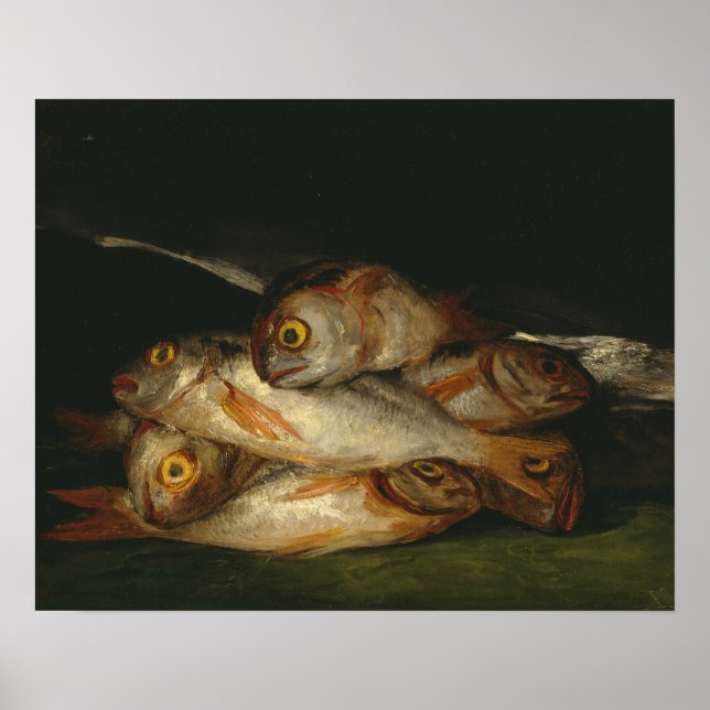 Francisco Goya - Livet med Golden Bream Poster (Framsidan)