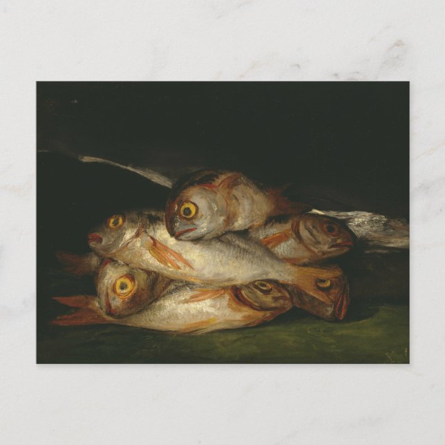 Francisco Goya - Livet med Golden Bream Vykort (Framsida)