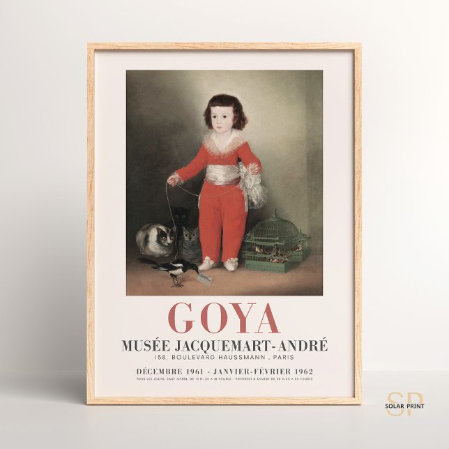 Francisco Goya Manuel Osorio Manrique de Zúñiga Poster (Skapare uppladdad)