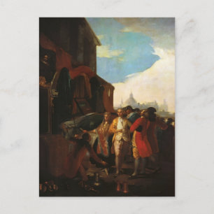 Francisco Goya- Rätten i Madrid Vykort