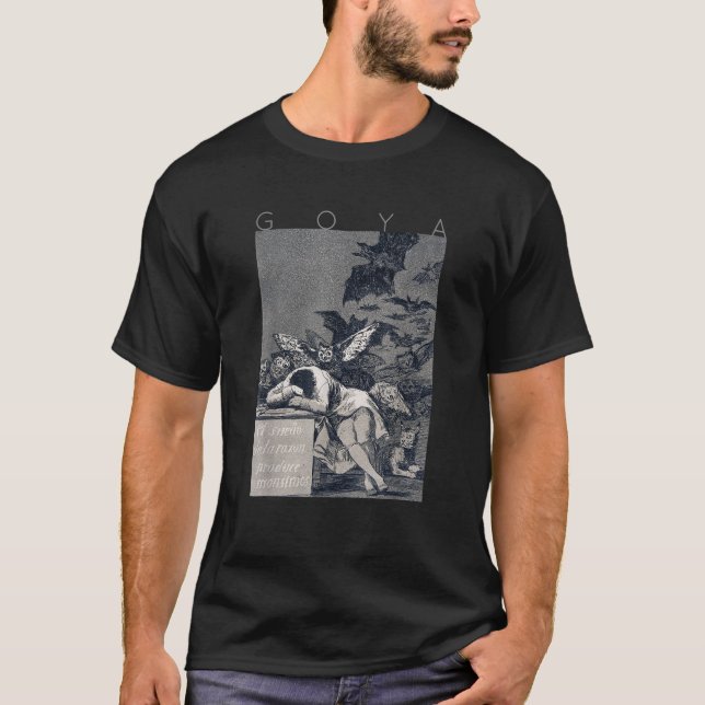 Francisco Goya Reason föder Monste T Shirt (Framsida)