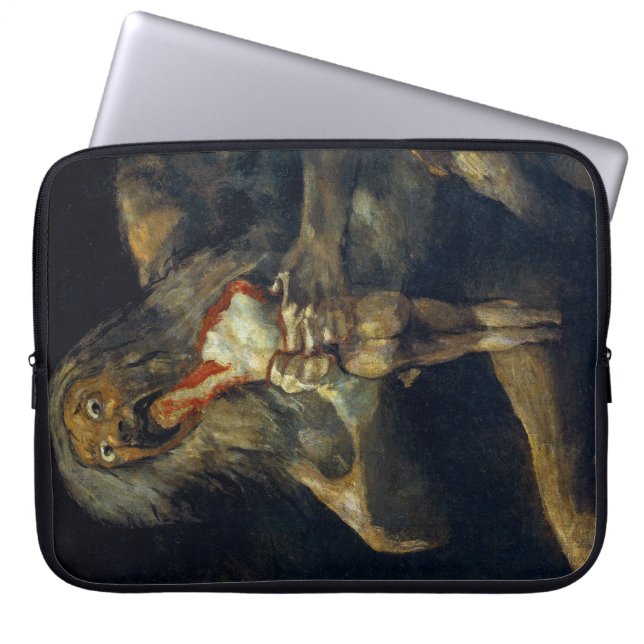 Francisco Goya - Saturn slukar sin son Laptop Fodral (Framsidan)