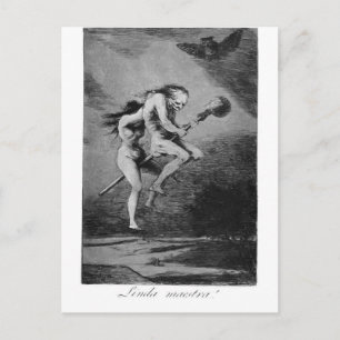 Francisco Goya - Söt lärare Vykort
