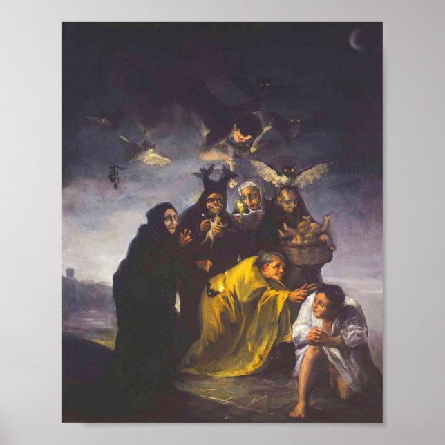 Francisco Goya - Spellen Poster (Framsidan)