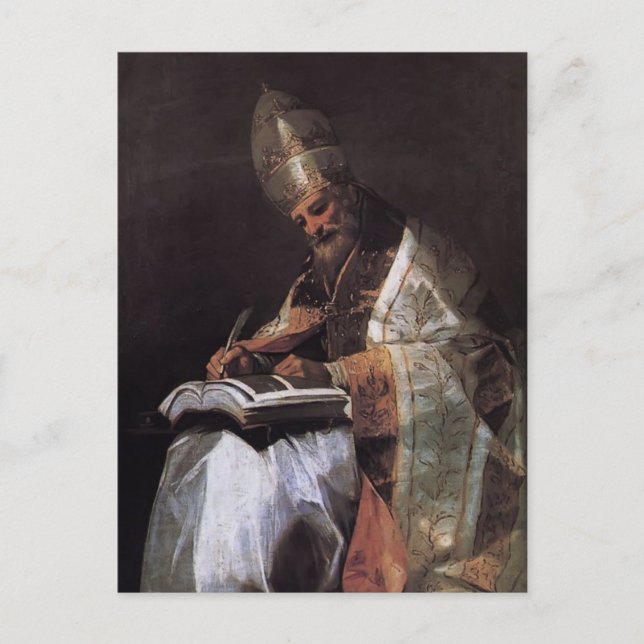 Francisco Goya-St. Gregory Underbaren Vykort (Framsida)