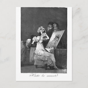 Francisco Goya- Till döden Vykort