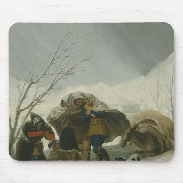 Francisco Goya - Winter Scene Musmatta (Framsidan)