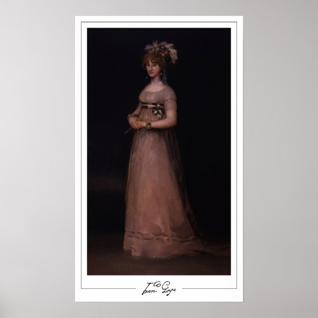Francisco Goya Zedign Art Affisch #296 (Framsidan)