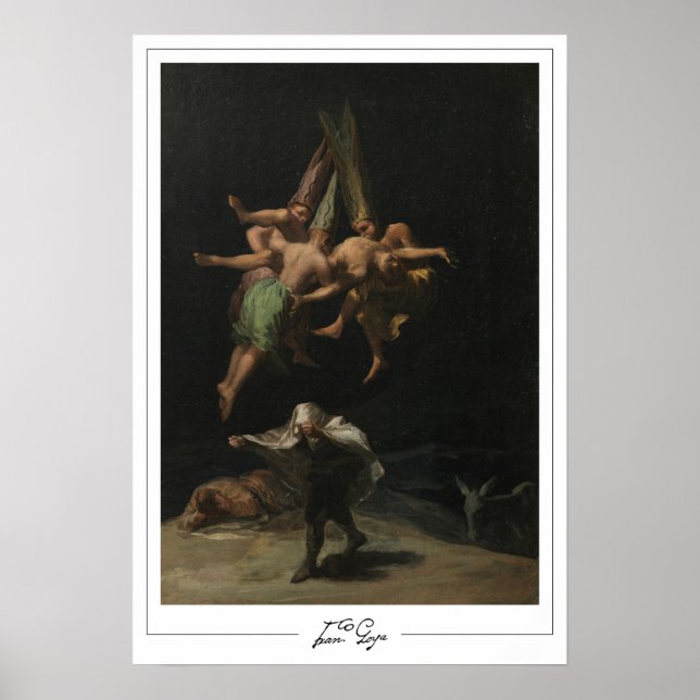 Francisco Goya Zedign Art Poster #121 (Framsidan)