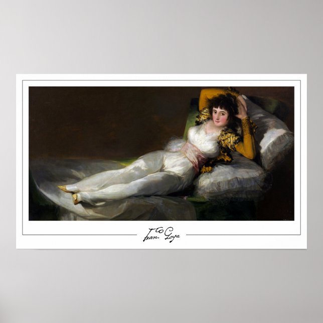 Francisco Goya Zedign Art Poster #255 (Framsidan)