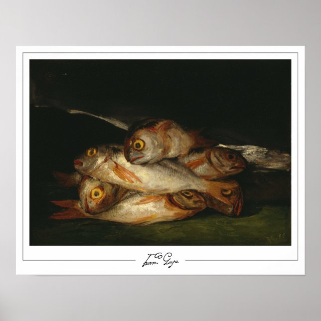 Francisco Goya Zedign Art Poster #306 (Framsidan)