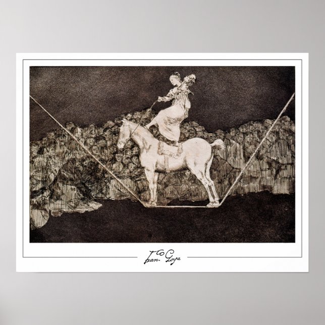 Francisco Goya Zedign Art Poster #394 (Framsidan)