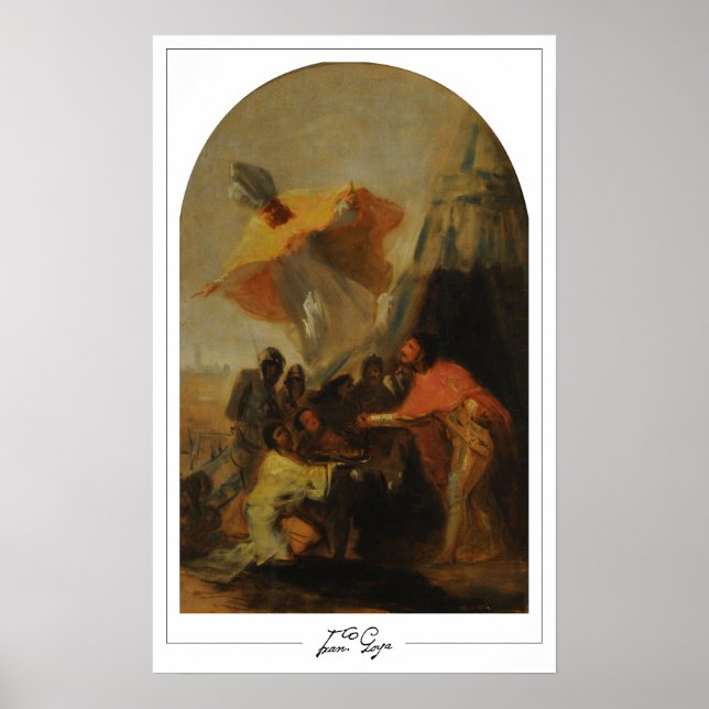 Francisco Goya Zedign Art Poster #511 (Framsidan)