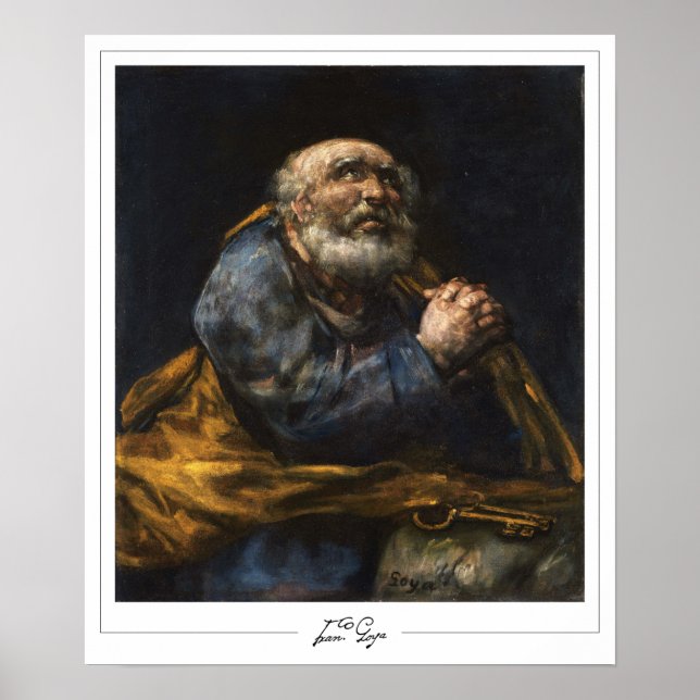 Francisco Goya Zedign Art Poster nr 146 (Framsidan)