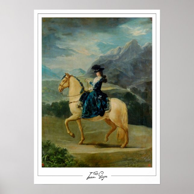 Francisco Goya Zedign Art Poster nr 165 (Framsidan)