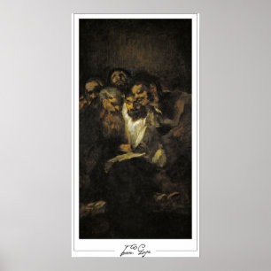 Francisco Goya Zedign Art Poster nr 179