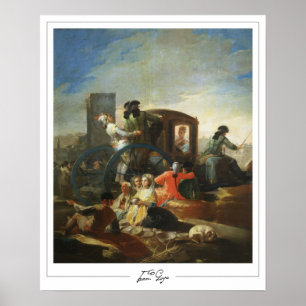 Francisco Goya Zedign Art Poster nr 18