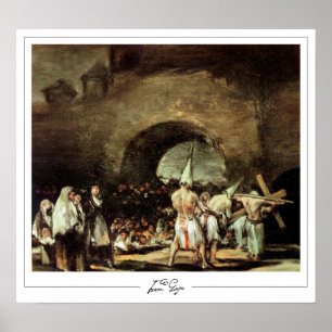 Francisco Goya Zedign Art Poster nr 233