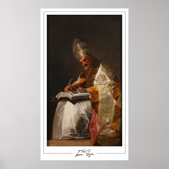 Francisco Goya Zedign Art Poster nr 260 (Framsidan)