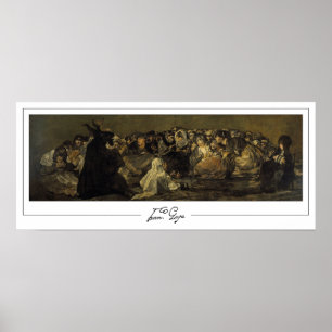 Francisco Goya Zedign Art Poster nr 262