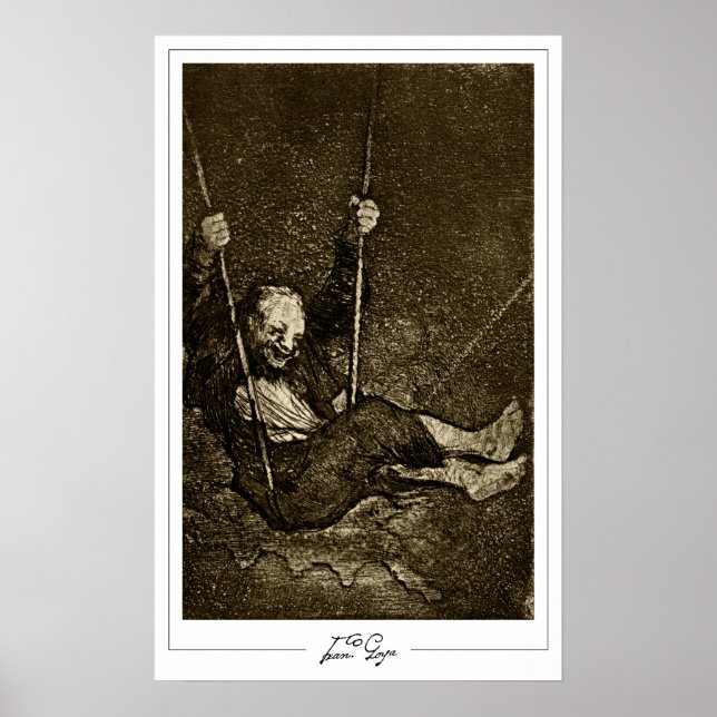 Francisco Goya Zedign Art Poster nr 264 (Framsidan)