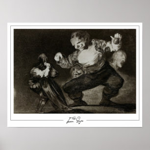 Francisco Goya Zedign Art Poster nr 292