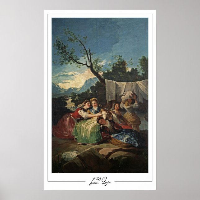 Francisco Goya Zedign Art Poster nr 308 (Framsidan)