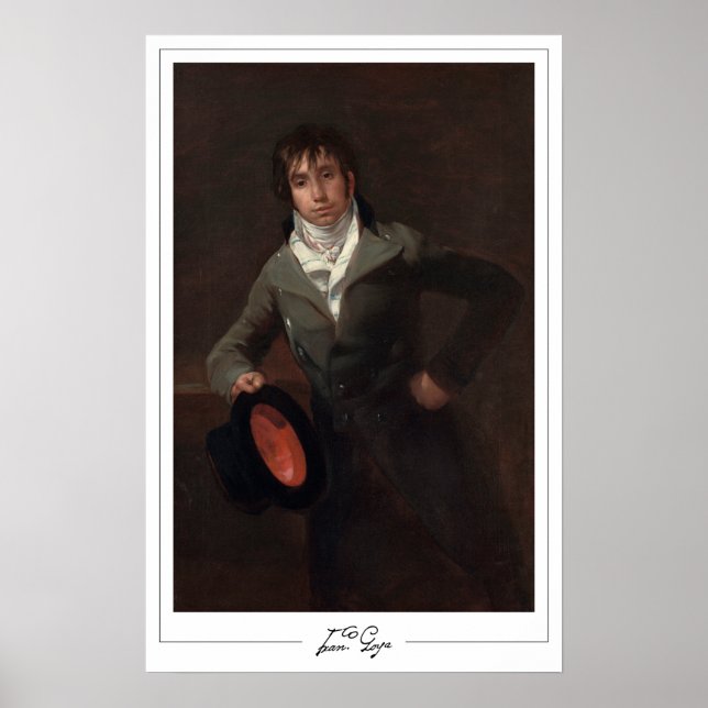Francisco Goya Zedign Art Poster nr 368 (Framsidan)
