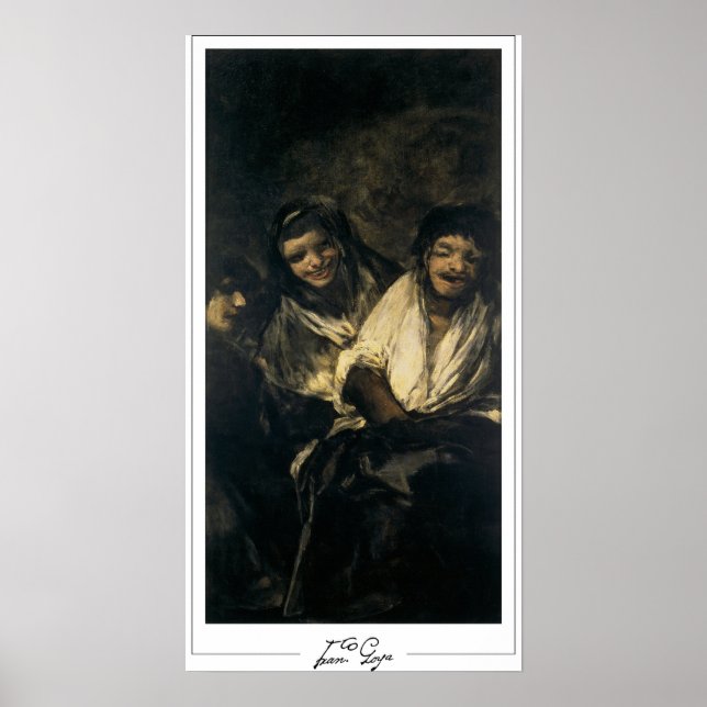 Francisco Goya Zedign Art Poster nr 433 (Framsidan)