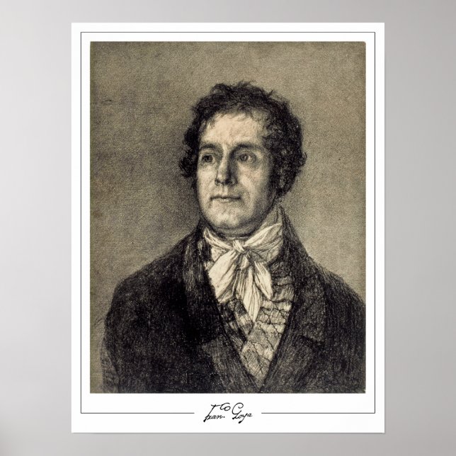Francisco Goya Zedign Art Poster nr 501 (Framsidan)