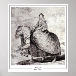 Francisco Goya Zedign Art Poster nr 505