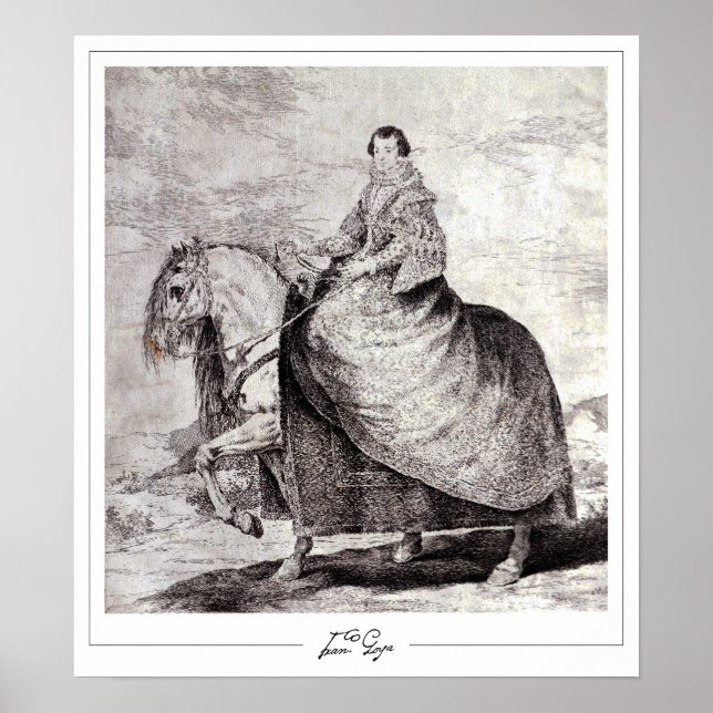 Francisco Goya Zedign Art Poster nr 505 (Framsidan)