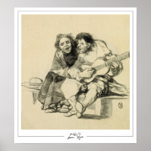 Francisco Goya Zedign Art Poster nr 516
