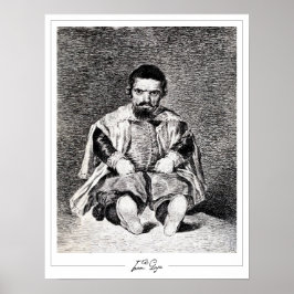 Francisco Goya Zedign Art Poster nr 520