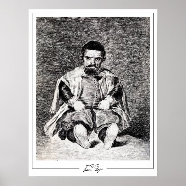 Francisco Goya Zedign Art Poster nr 520 (Framsidan)