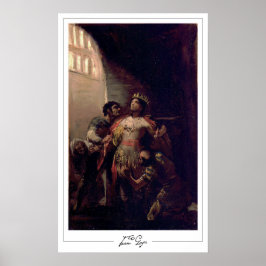 Francisco Goya Zedign Art Poster nr 524