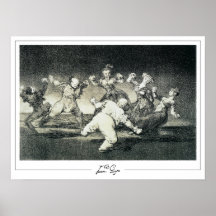 Francisco Goya Zedign Art Poster nr 529