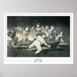 Francisco Goya Zedign Art Poster nr 529