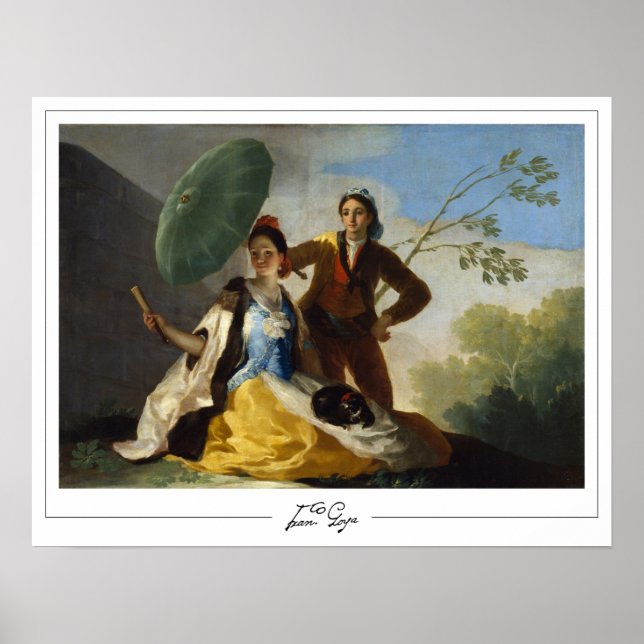 Francisco Goya Zedign konstaffisch #403 Poster (Framsidan)