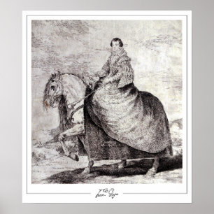 Francisco Goya Zedign Konstaffisch #505 Poster