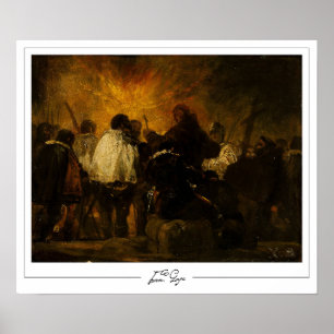 Francisco Goya Zedign konstaffisch #506 Poster