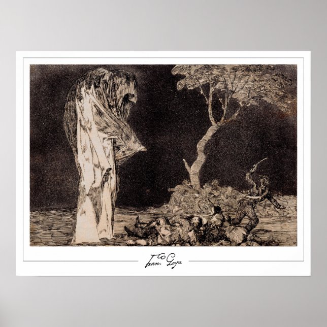 Francisco Goya Zedign konstaffisch #507 Poster (Framsidan)