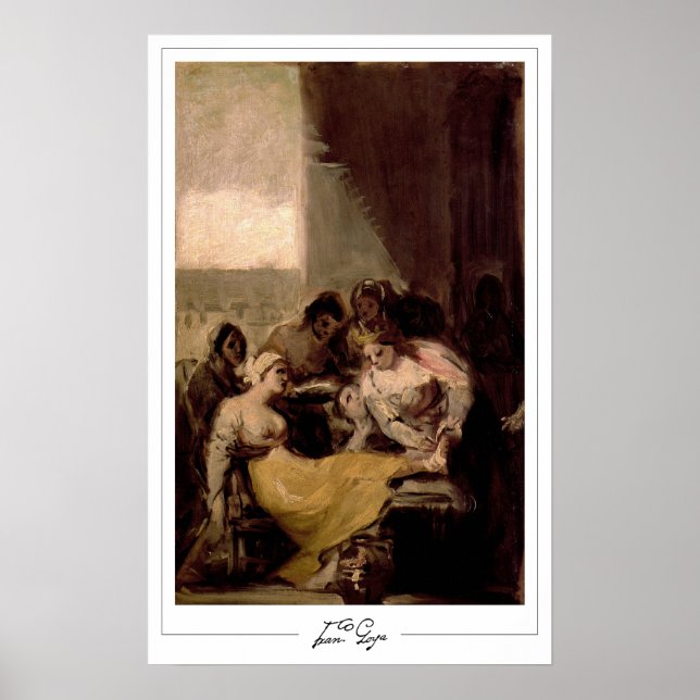 Francisco Goya Zedign konstaffisch #515 Poster (Framsidan)