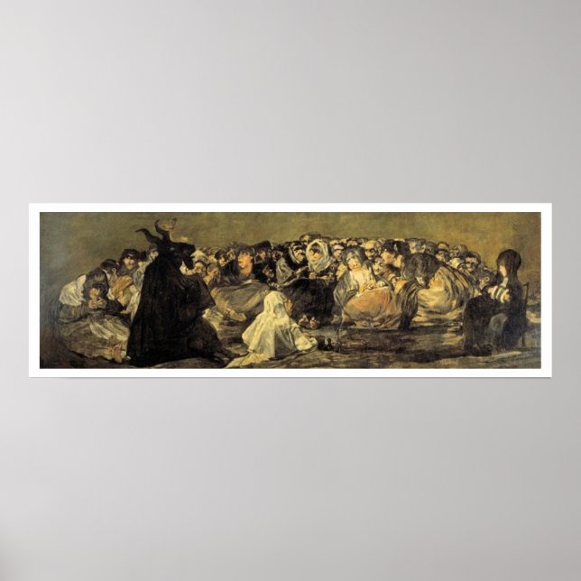 Francisco Goyas Witches Sabbath Poster (Framsidan)