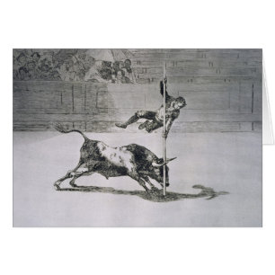 Francisco Jose de Goya y Lucientes agilityen a Hälsningskort