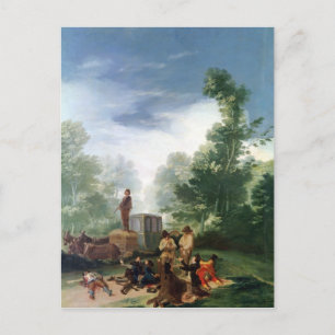 Francisco Jose de Goya y Lucientes Angrepp på C Vykort