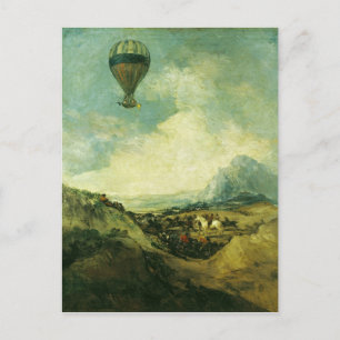 Francisco Jose de Goya y Lucientes   Ballongen o Vykort