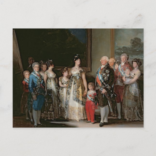 Francisco Jose de Goya y Lucientes | Charles IV a Vykort (Framsida)
